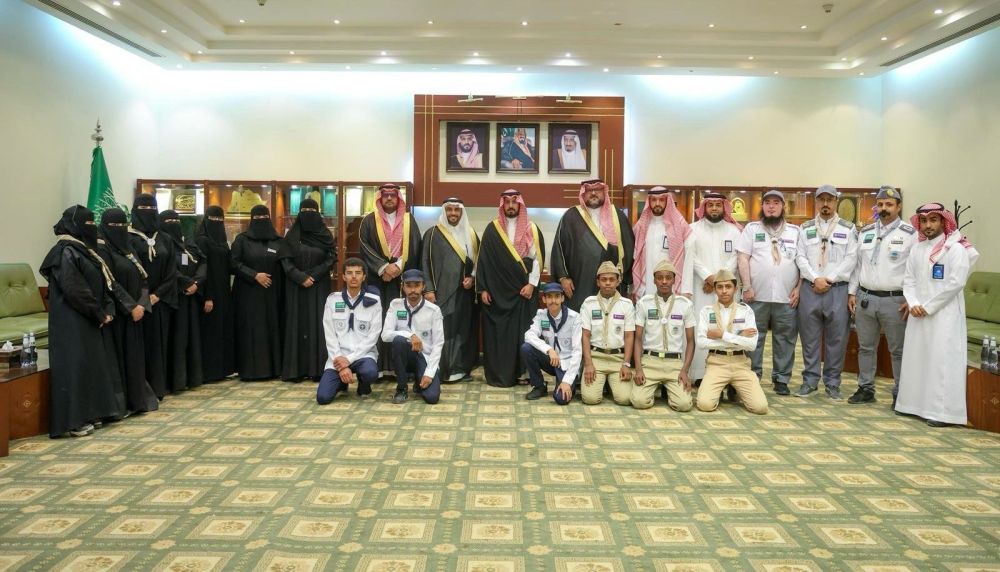 محافظ الخرج يدشن بصمة التطوع التقني