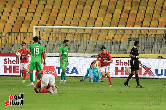 انطلاق مباراة الأهلي والمصري ببرج العرب في دورى nile..صور