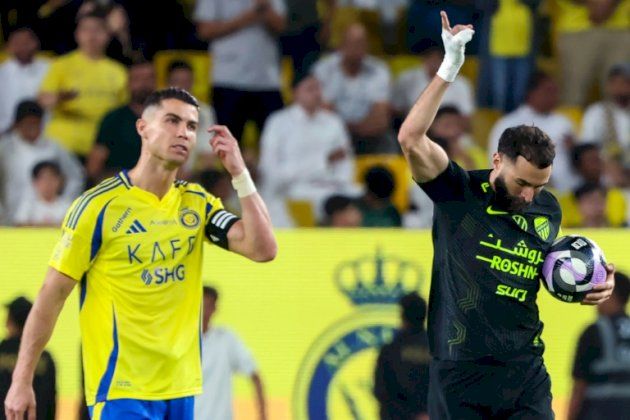 بطولة السعودية: عوار يُقرب إتحاد بنزيمة من الحسم ونصر رونالدو يبتعد عن نخبة آسيا