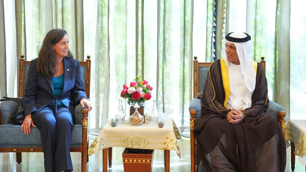سعود بن صقر يشهد توقيع مذكرة تفاهم بين "راكز" والمجلس الألماني الإماراتي المشترك للصناعة والتجارة
