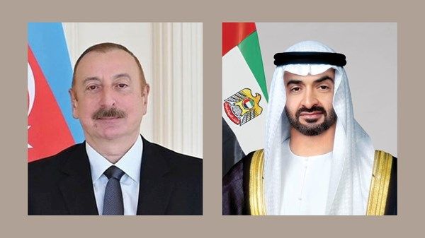 رئيس الدولة ورئيس أذربيجان يبحثان علاقات البلدين