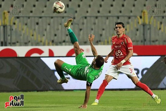 انطلاق مباراة الأهلي والمصري ببرج العرب في دورى nile..صور