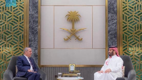 الخليج اليوم .. ولي العهد السعودي يبحث مع نائب الرئيس الفلسطيني دعم القضية الفلسطينية