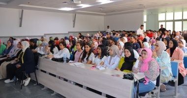 علوم حلوان الأهلية تنظم ورشة عمل لتدريب طلابها على أحدث الأجهزة العلمية