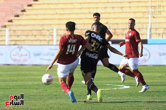 سيف الجزيرى يضيف الهدف الثانى للزمالك أمام سيراميكا (2-1).. صور