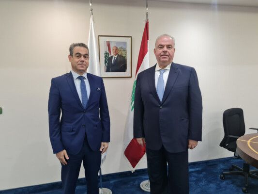 الحاج التقى نقولا صحناوي وبحثا في قضايا وملفات تتعلّق بقطاع الاتّصالات