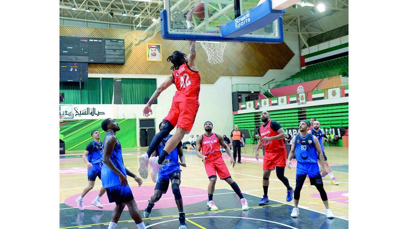 الامارات | شباب الأهلي يقسو على الظفرة ويتأهل إلى نصف نهائي  «كأس السلة»