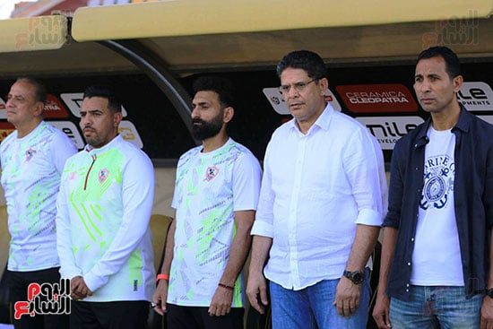 سيف الجزيرى يضيف الهدف الثانى للزمالك أمام سيراميكا (2-1).. صور