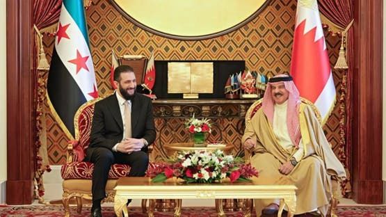 الخليج اليوم .. ملك البحرين لـ الشرع: حريصون على استقرار سوريا