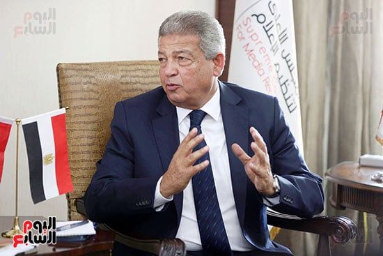 جلسة مباحثات للأعلى للاعلام مع رئيس الهيئة الوطنية للتلفزيون الصينى
