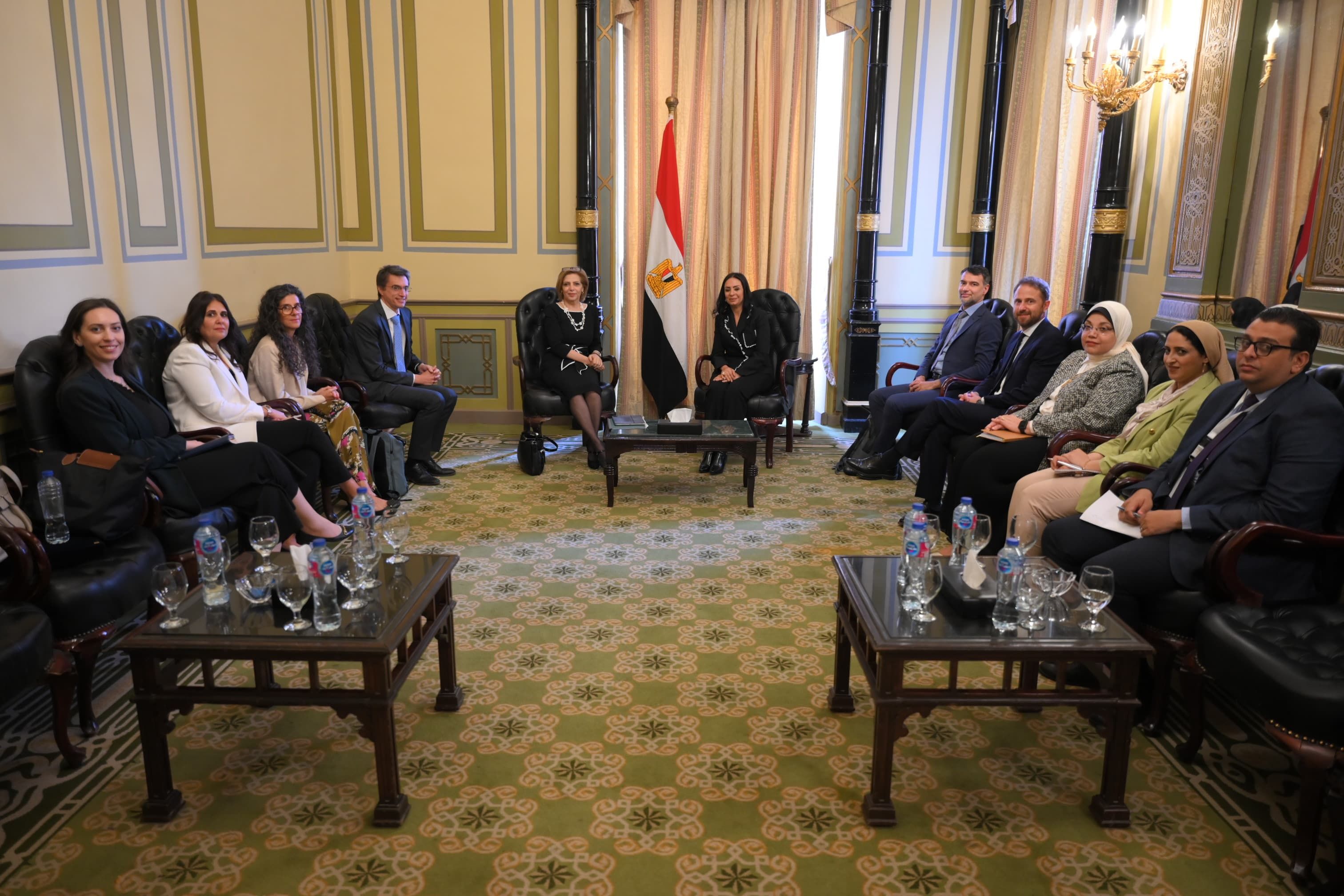 وزيرة التضامن تؤكد أهمية ربط الطفولة المبكرة واقتصاد الرعاية بالحماية الاجتماعية