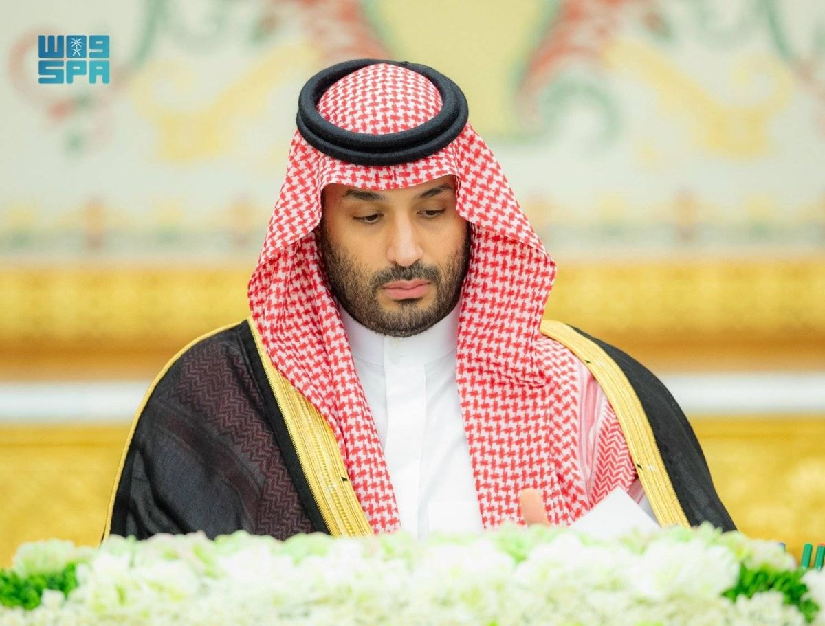 ولي العهد يرأس جلسة مجلس الوزراء
