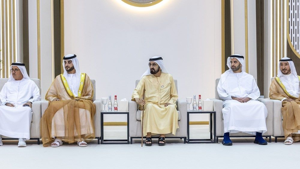 محمد بن راشد يحضر أفراح آل مكتوم