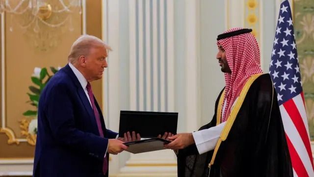 ترامب لولي العهد: سنستمر في خدمة بلدكم العظيم بأفضل صورة ممكنة