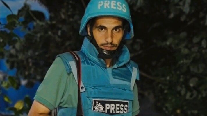 الجيش الإسرائيلي اغتال الصحفي الجريح حسن إصليح داخل مجمع ناصر الطبي في خان يونس