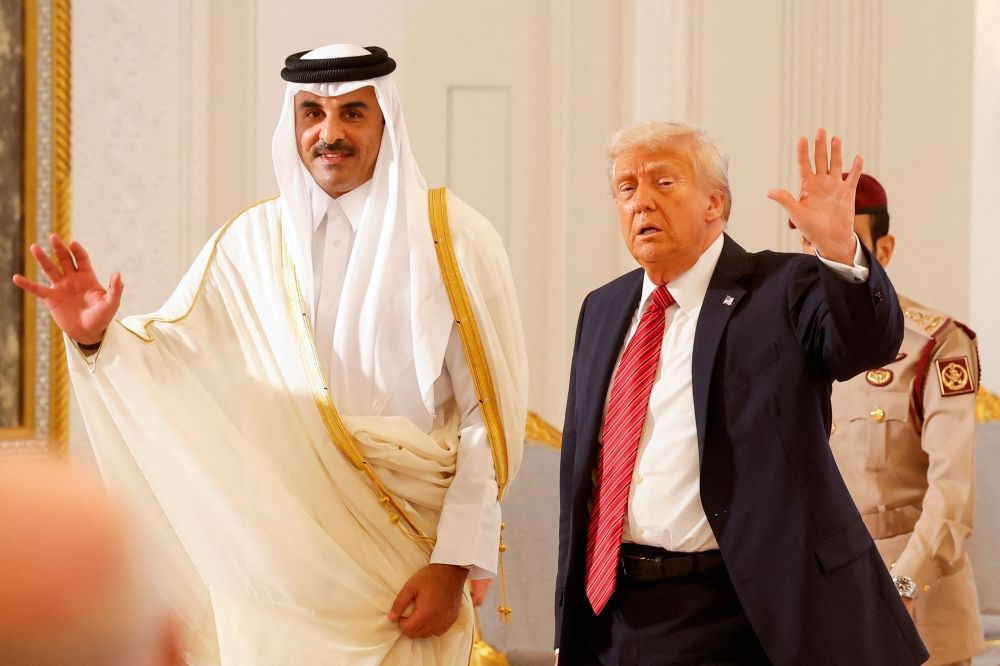 أمير قطر والرئيس الأمريكي يوقعان اتفاقيات مشتركة