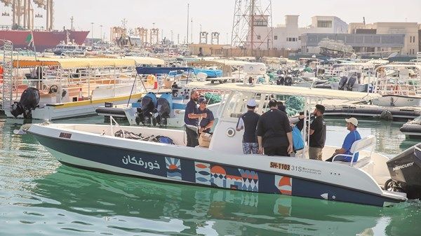 «مشد خورفكان».. خطوة رائدة نحو تنمية البيئة البحرية في الشارقة