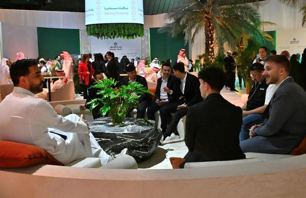 "واحة الإعلام"... منصة تفاعلية تعكس تحولات المملكة ورؤيتها الطموحة