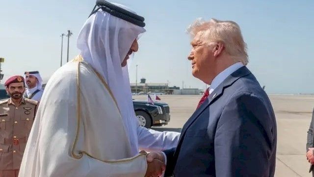 ثاني محطة في جولته.. ترامب يصل الدوحة