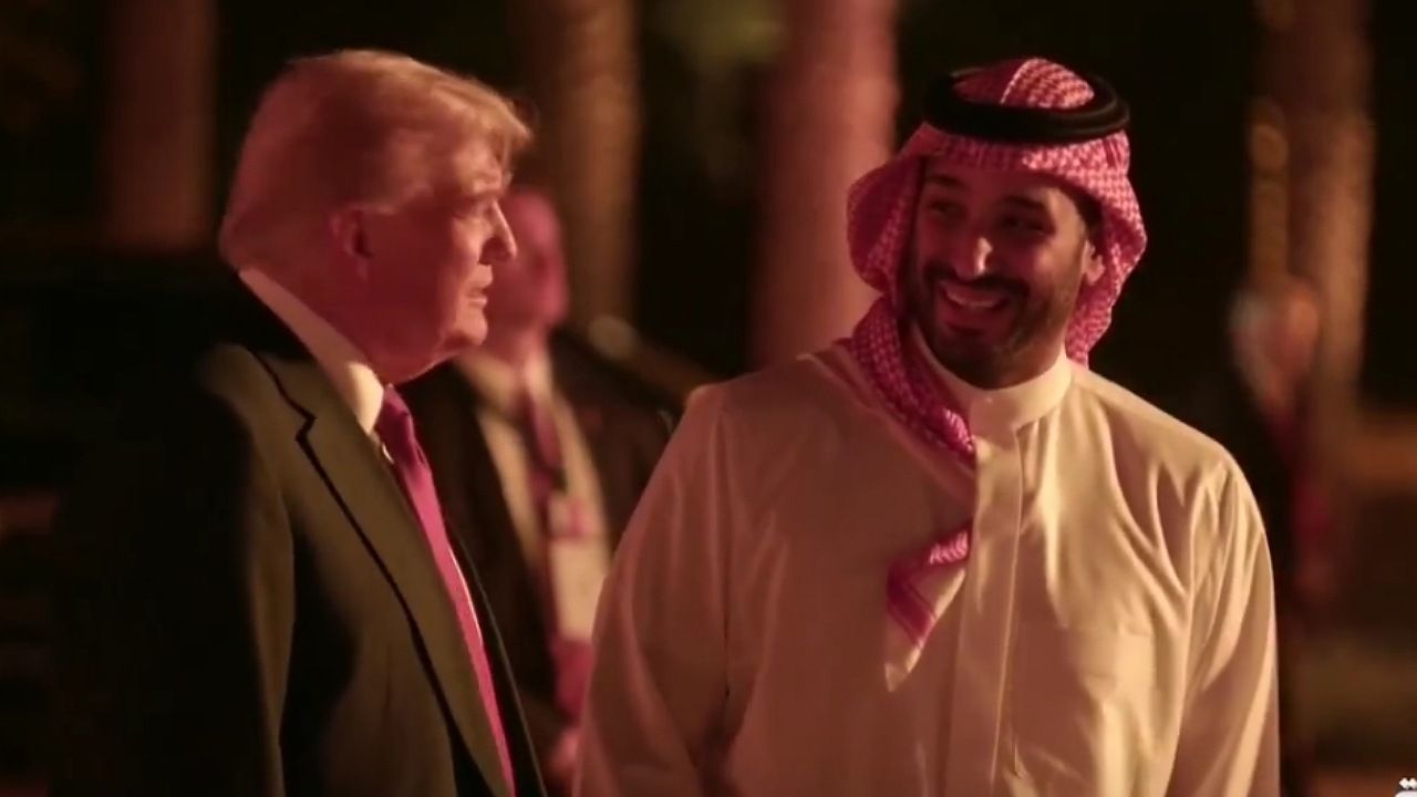 على أنغام السامري ‏حديث يجمع ولي العهد وترامب ..فيديو