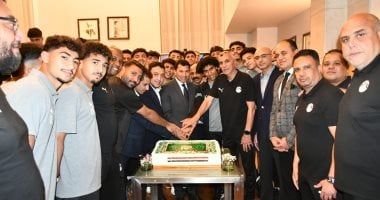وزير الرياضة يؤازر منتخب الشباب قبل مواجهة المغرب فى نصف نهائى أمم أفريقيا