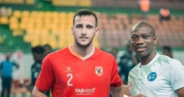 نبيل شريف أفضل لاعب بمباراة الأهلي وريد ستار في الكؤوس الأفريقية لليد للرجال