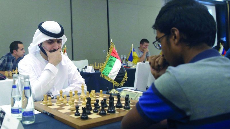 الامارات | سالم عبدالرحمن يشارك في بطولة الشارقة لأساتذة الشطرنج