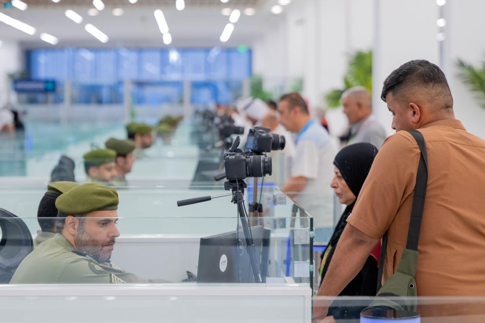 خدمات متكاملة.. منفذ جديدة عرعر يواصل استقبال حجاج العراق