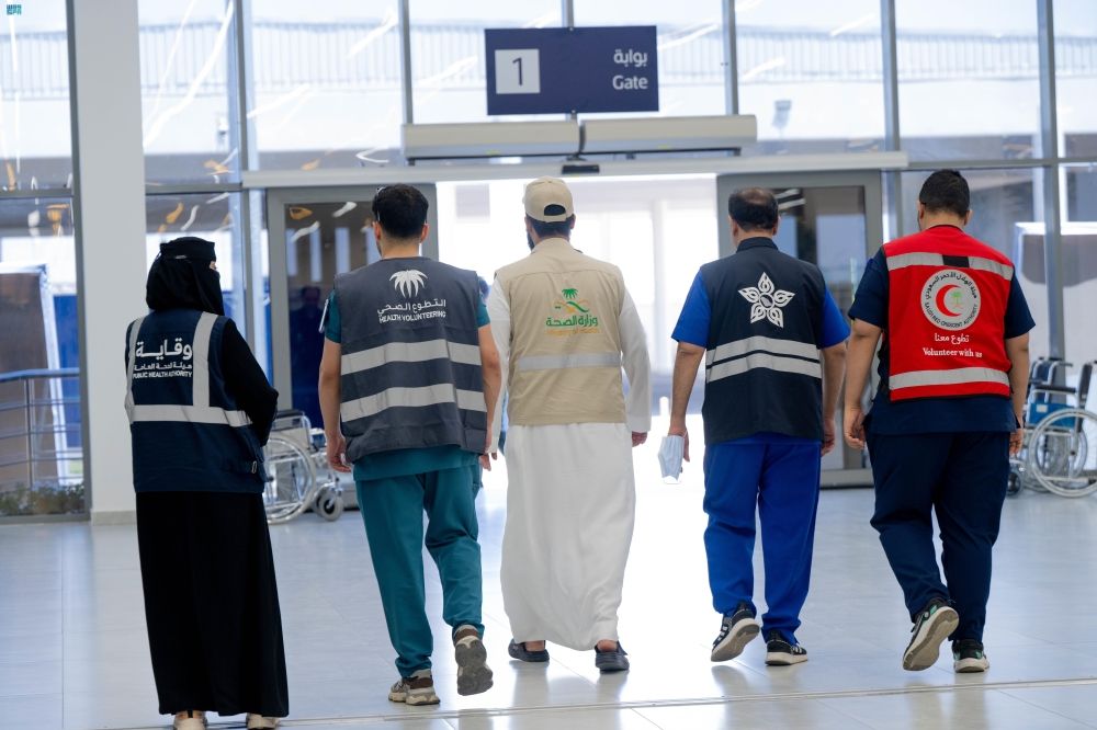 خدمات متكاملة.. منفذ جديدة عرعر يواصل استقبال حجاج العراق