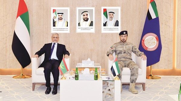 قائد شرطة أبوظبي يلتقي مدير الأمن الوطني الموريتاني