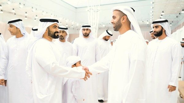 محمد بن سعود يحضر العرس الجماعي الثاني برأس الخيمة