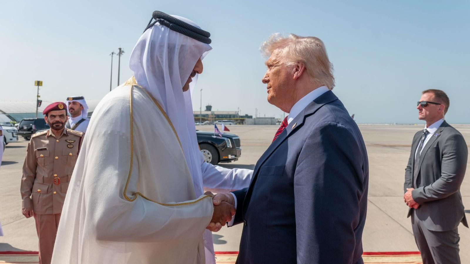 ترامب من قطر: لدينا بعض الأخبار الجيدة اليوم وربما غدا