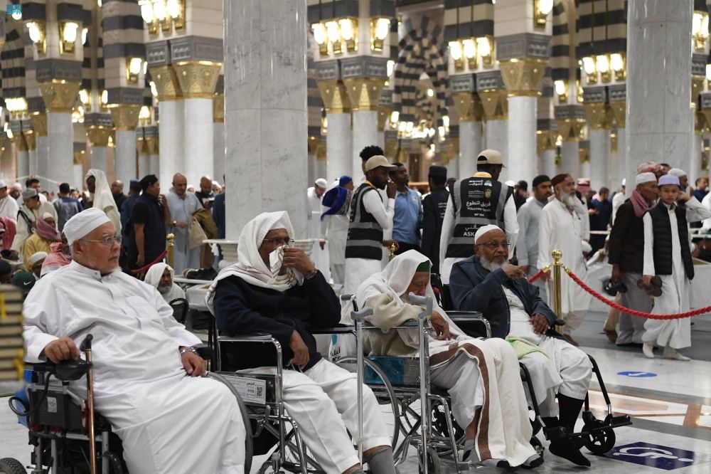 خدمات استثنائية وشاملة للعناية بذوي الإعاقة في المسجد النبوي