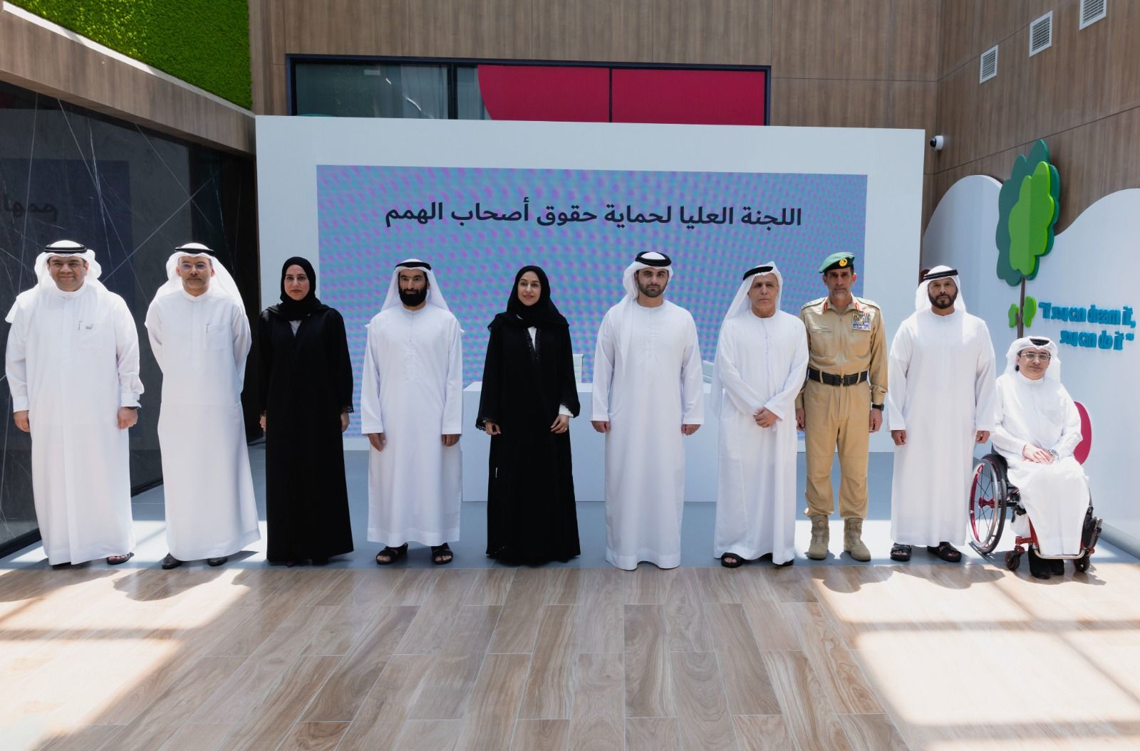 الامارات | منصور بن محمد يترأس الاجتماع الأول للجنة العليا لحماية حقوق أصحاب الهمم لعام 2025