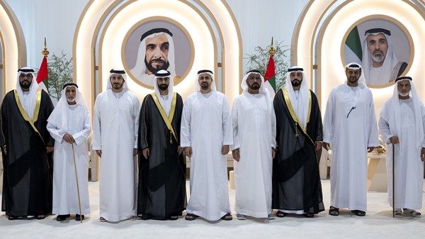 ذياب بن محمد بن زايد يحضر حفل استقبال بمناسبة أفراح الكتبي في أبوظبي
