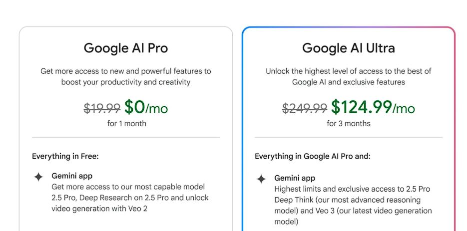 تكنولوجيا: Google تُطلق اشتراك Google AI Pro وGoogle AI Ultra بـ 250 دولارًا شهريًا I/O 2025