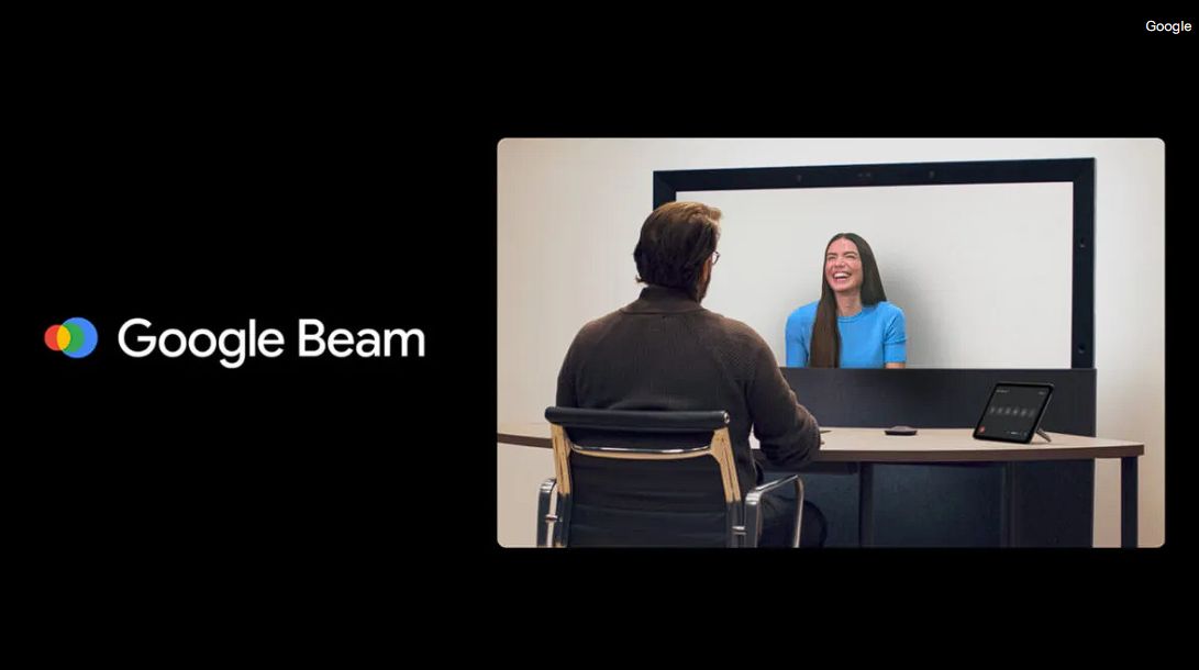 تكنولوجيا: Google تُطلق Google Beam منصة مكالمات فيديو ثلاثية الأبعاد بلا نظارات I/O 2025