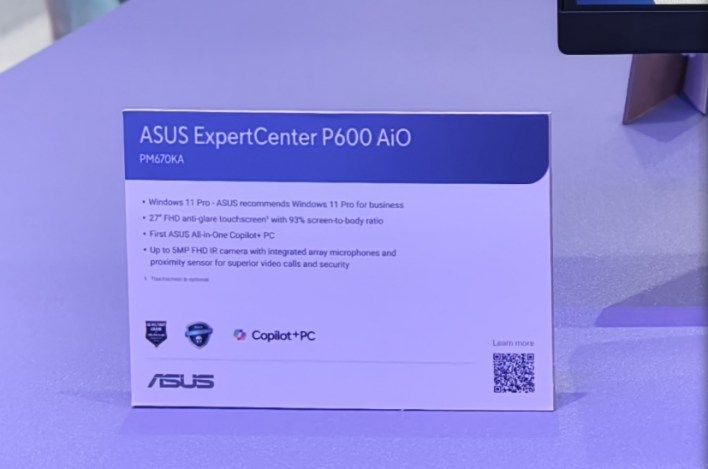 تكنولوجيا: ASUS تطلق ExpertCenter P600 أول حواسيب AiO بـCopilot+ ضمن فعاليات #Computex2025