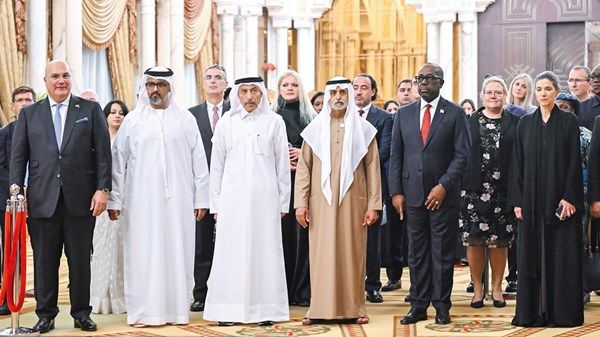 نهيان بن مبارك يحضر حفل افتتاح سفارة أنتيغوا وباربودا