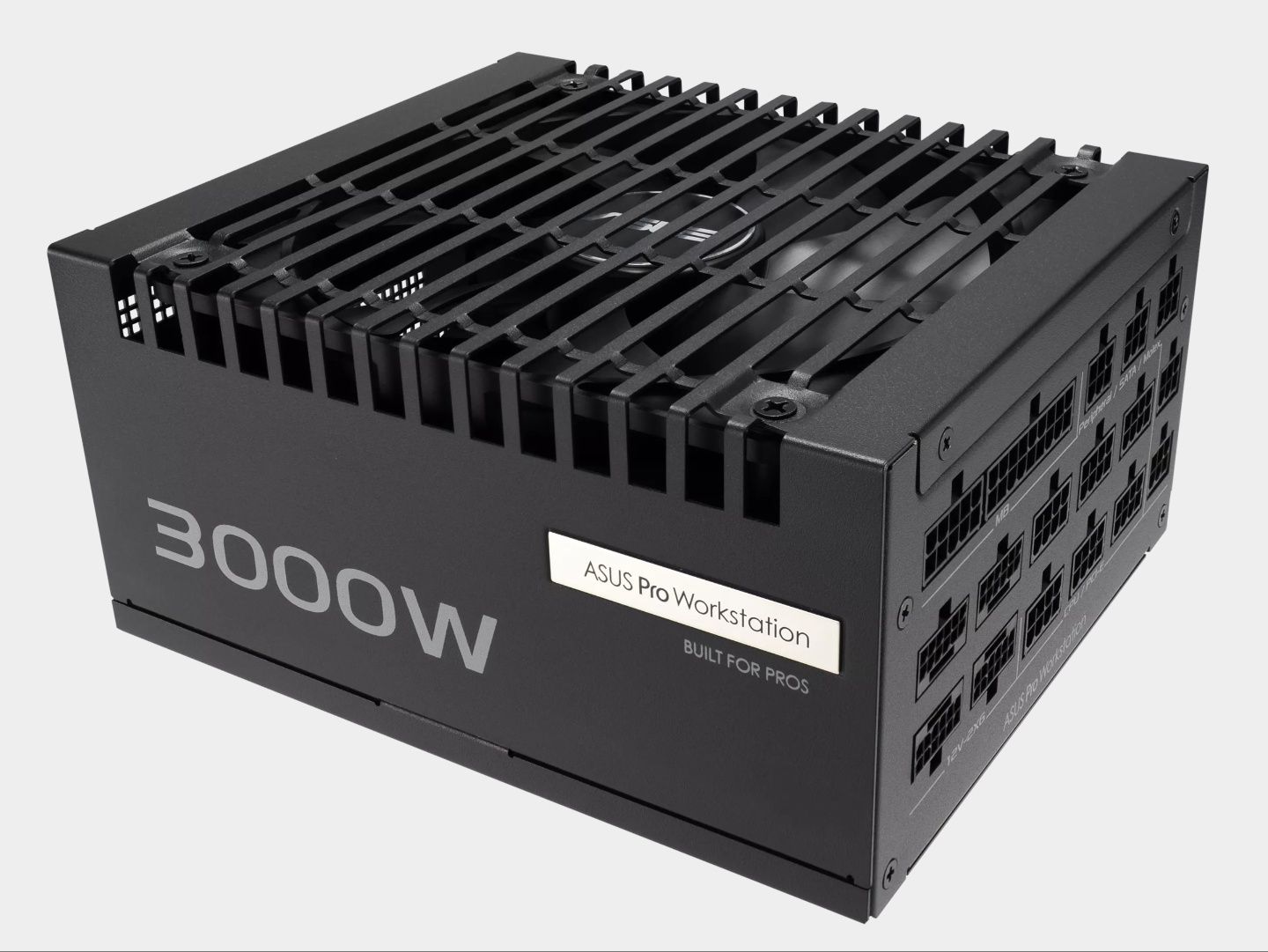 تكنولوجيا: Asus تكشف عن مزود طاقة Pro WS 3000W Platinum بتبريد متطور وضمان 10 سنوات #Computex2025