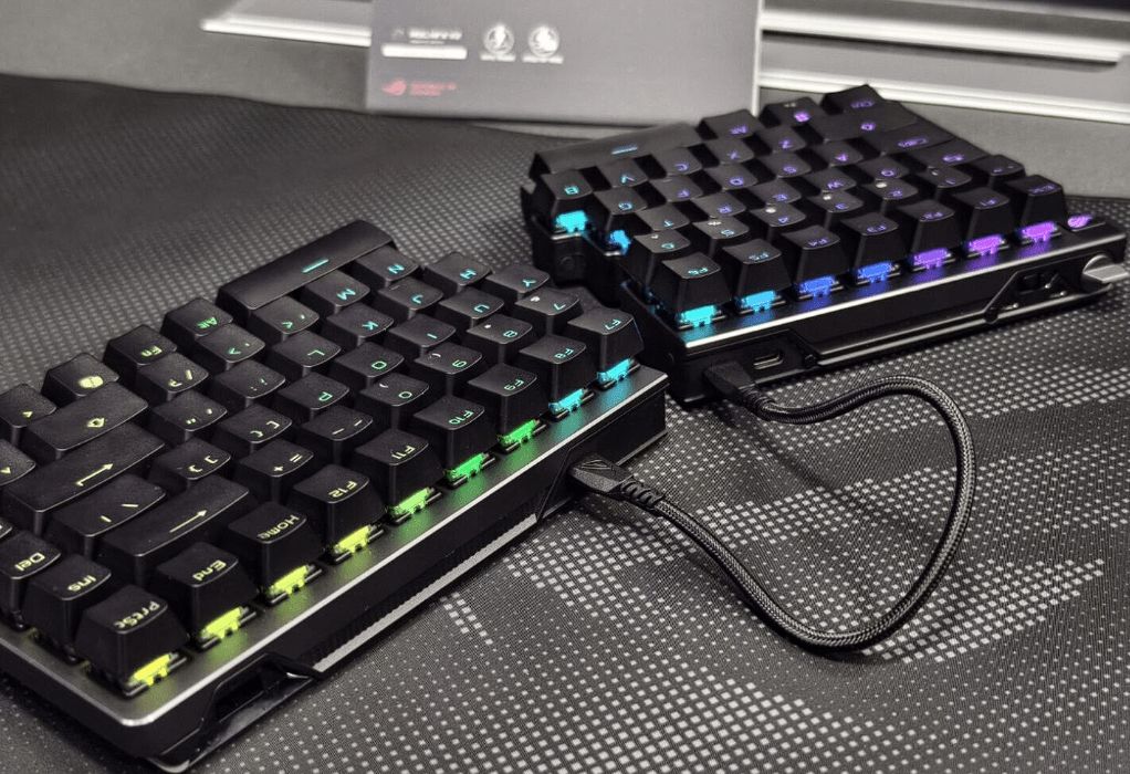 تكنولوجيا: #Computex2025 أسوس تكشف عن لوحة مفاتيح ROG Falcata بتصميم مبتكر وفارة ROG Harpe 2 Ace