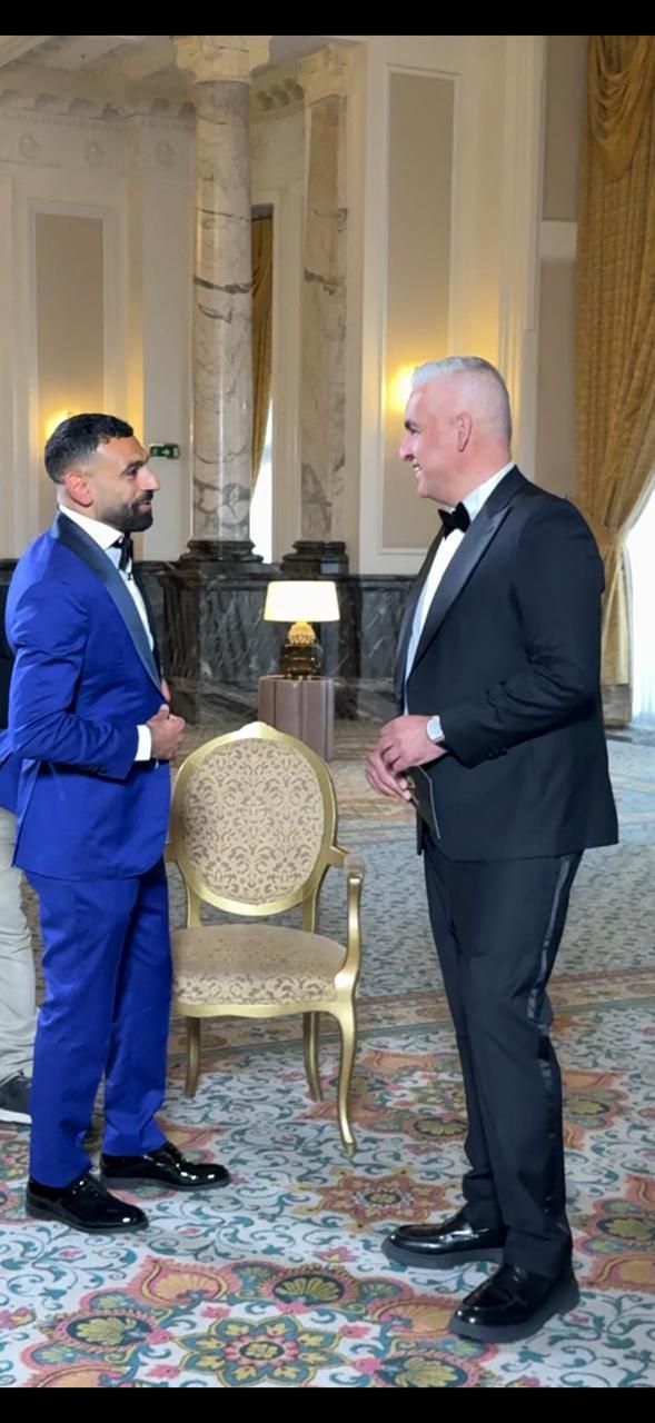 سيف زاهر يتفق مع رامى عباس لإجراء حوار حصرى مع محمد صلاح على قناة أون سبورت