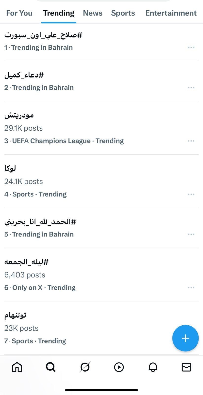 "صلاح على أون سبورت" تريند على موقع X فى ليلة تتويجه التاريخية (صور)