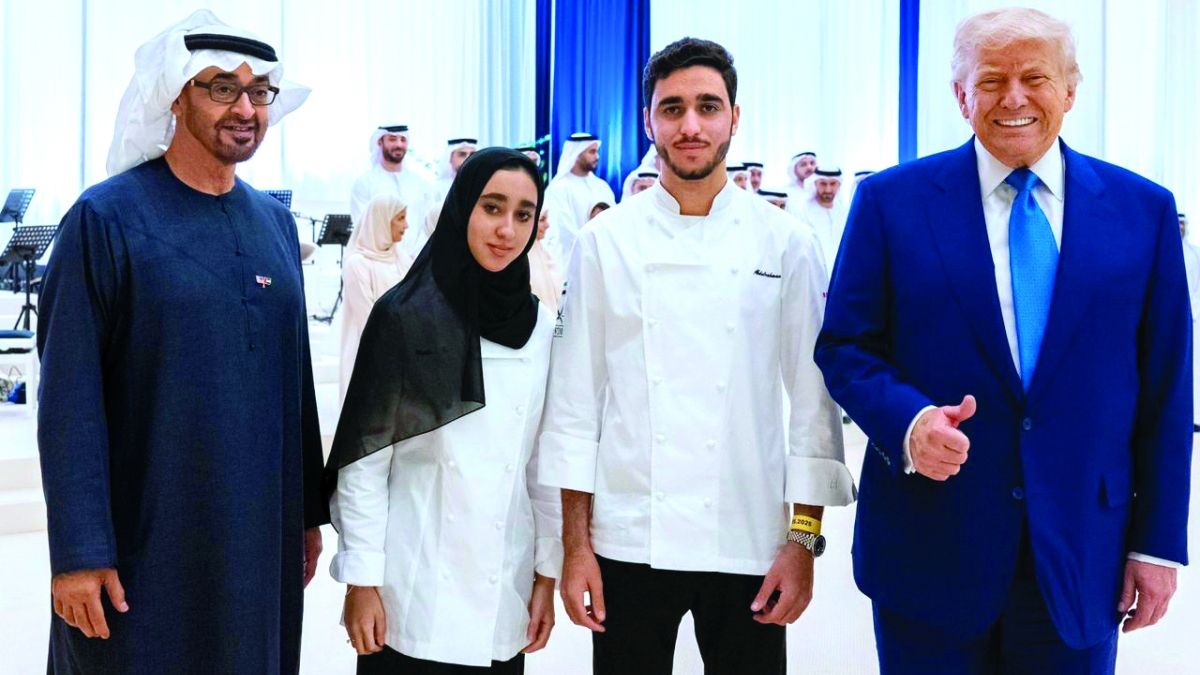 الامارات | أعدّا العشاء الرسمي لرئيس الدولة وترامب التوأم عبدالرحمن وميثاء الهاشمي.. 3 أطباق فاخرة بنكهة الإمارات