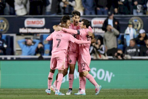 الدوري الأميركي: أنتر ميامي ميسي يعود من بعيد ويقتنص تعادلا من مضيفه فيلادلفيا