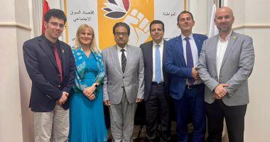 الحزب المصرى الديمقراطى يستقبل وفدا من الاشتراكيين الديمقراطيين بالبرلمان الأوروبي