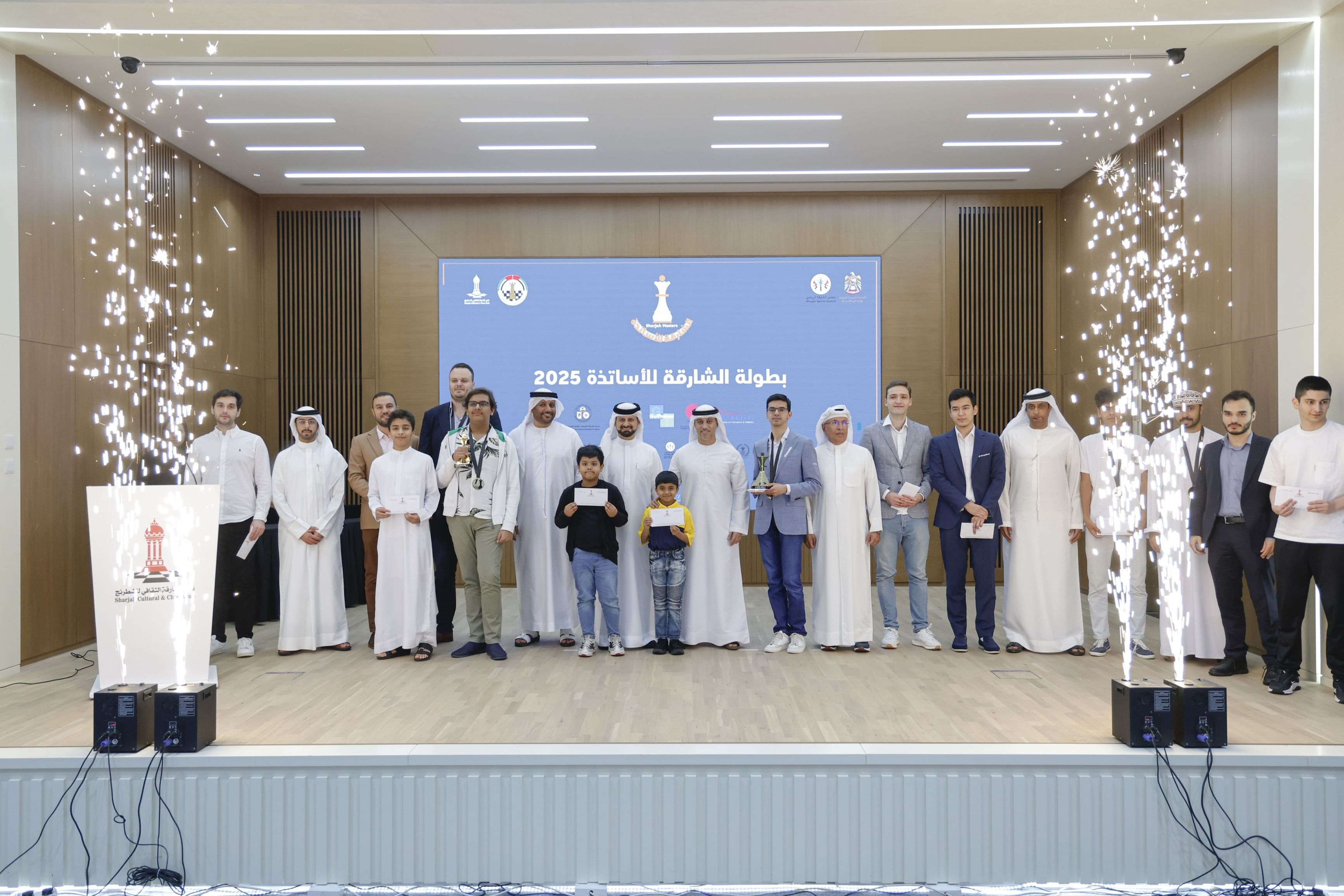 الامارات | الهولندي جيري أول أوروبي يفوز بلقب "دولية الشارقة لأساتذة الشطرنج"