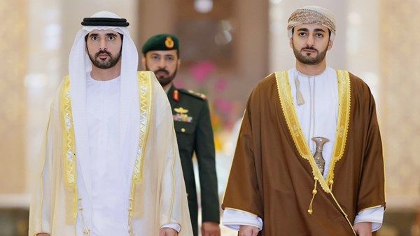 حمدان بن محمد يلتقي نائب رئيس مجلس الوزراء العُماني لشؤون مجلس الوزراء ونائب رئيس الوزراء لشؤون الدفاع في سلطنة عُمان