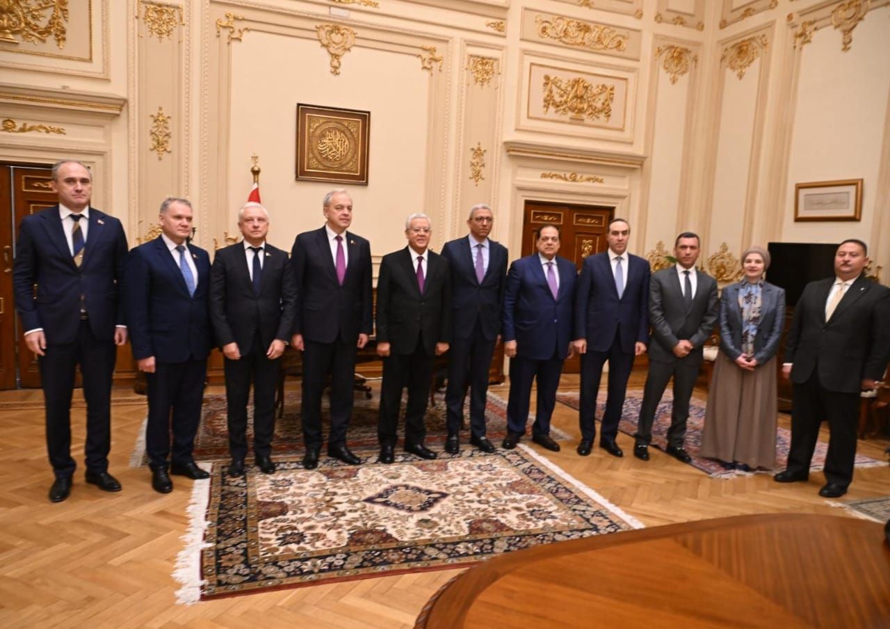 رئيس مجلس النواب يلتقي رئيس الجمعية الوطنية فى بيلاروسيا