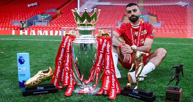 محمد صلاح يصنع التاريخ: هدّاف وصانع ألعاب وأفضل لاعب